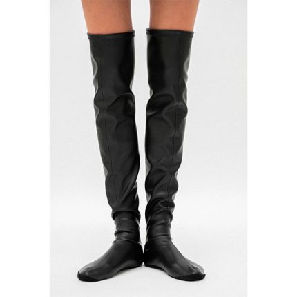 WOMEN LEATHER SOCKS